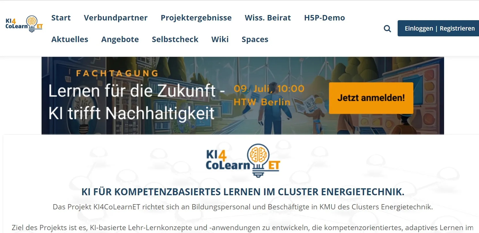 KI4CoLearnET: KI-unterstützte Weiterbildung für Energieberater*innen bei CQ